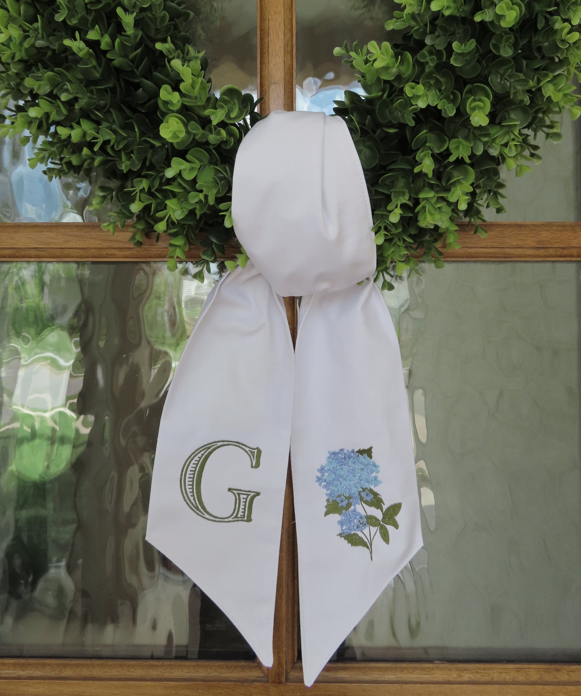 Wreath Sash